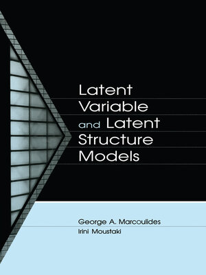 cover image of Latent Variable and Latent Structure Models